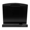LOGILINK LC902GE KVM-console met 19 inch LCD-scherm, VGA, Duits toetsenbord