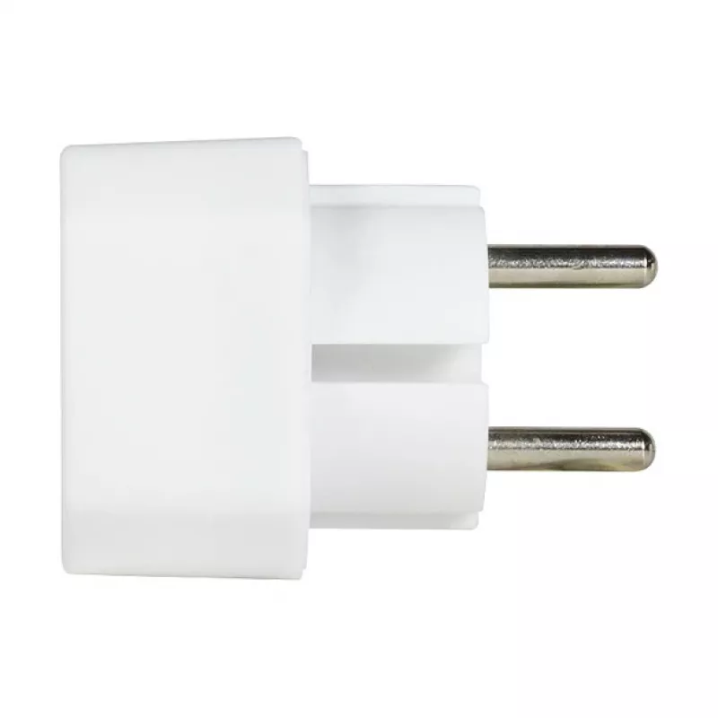 LogiLink LPS218 euro-stopcontactadapter met 2 stopcontacten, wit