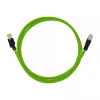 LOGILINK M12 CAT6A industriële patchkabel, PUR, M12 X-gecodeerd naar RJ45, 10 m