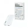 Logilink mobiele powerbank, LiPo, 10000 mAh, USB-C in/out, wit