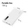 Logilink mobiele powerbank, LiPo, 8000 mAh, wit