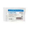 LogiLink modulaire stekker RJ45 Cat.6A, UTP, gereedschapsloos, wit