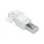 LogiLink modulaire stekker RJ45 Cat.6A, UTP, gereedschapsloos, wit