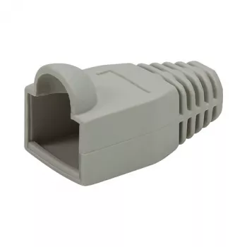 LogiLink modulaire RJ45 plug cable boot 6.5mm grijs, 50st