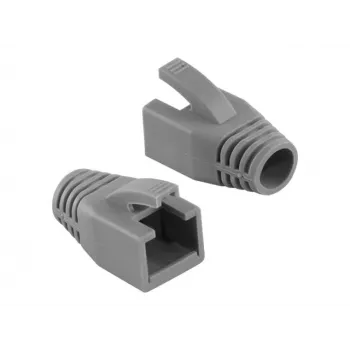 LogiLink MP0035 RJ45 trekontlastingshulzen, grijs, 50-pack