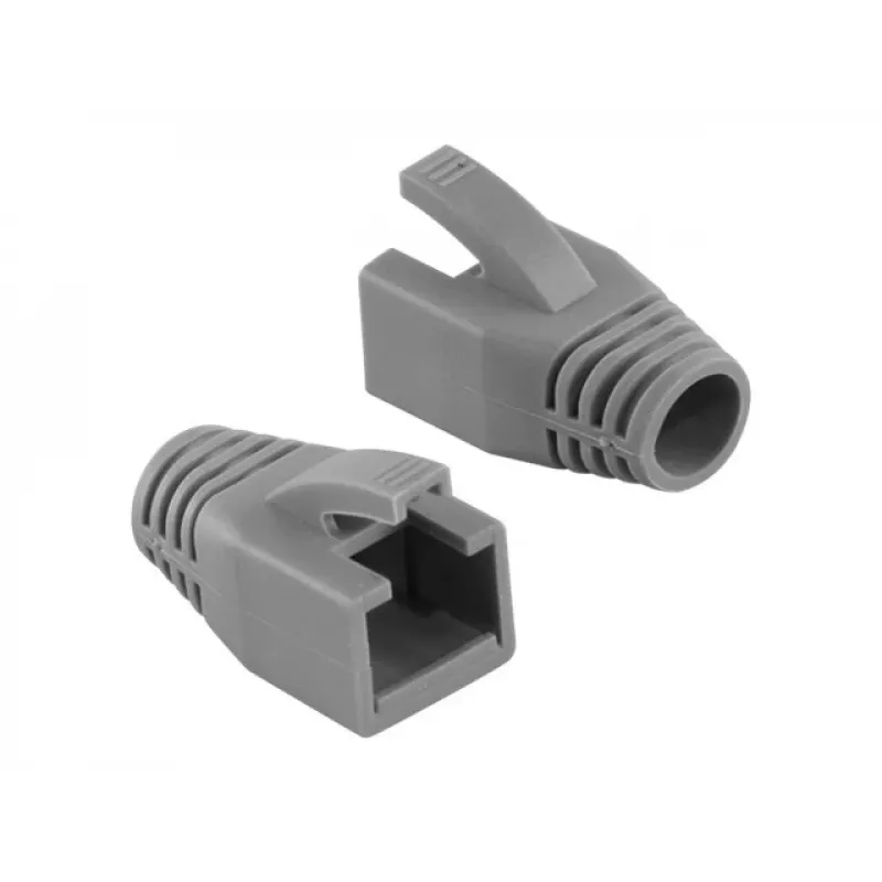LogiLink MP0035 RJ45 trekontlastingshulzen, grijs, 50-pack