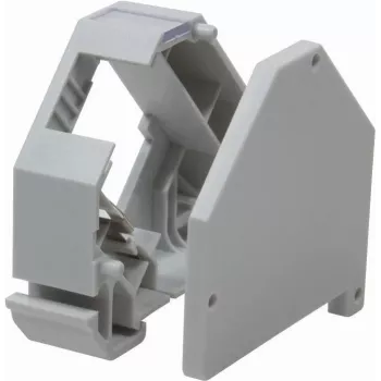 LogiLink MP0053 DIN-rail adapter voor 1x RJ45 Keystone-module, kunststof, wit