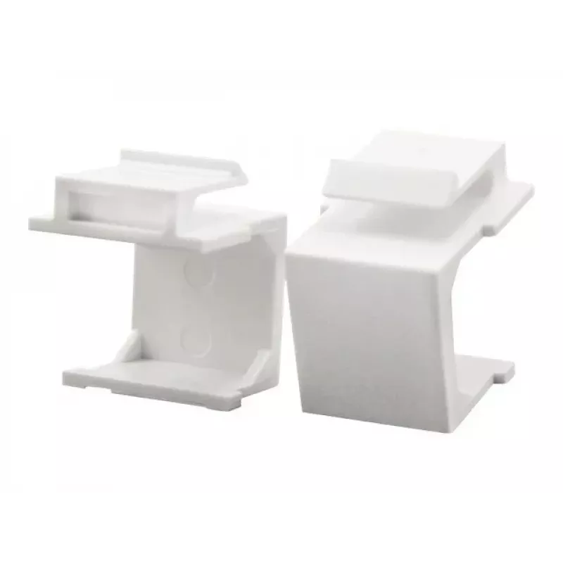 LogiLink NK0090 keystone blindstop, wit, 10 stuks