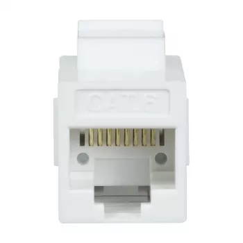 LogiLink NK4012W Cat.6 UTP keystone-koppeling, 2x RJ45, wit