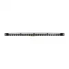 LogiLink NK4040 24-poorts afgeschermd Keystone-patchpanel, 0,5U, zwart