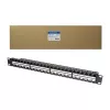 LogiLink NK4045 Keystone patchpanel 1U 48 poorten onafgeschermd Zwart