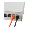 LOGILINK NP0094 Consolidation Point Box 12-poorts, tafel-/wand-/dinrailmontage, lichtgrijs