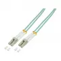 LogiLink OM3 glasvezel-patchkabel LC/LC duplex 40m aqua