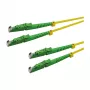 LogiLink OS2 singlemode duplex glasvezel-patchkabel LSH/APC naar LSH/APC 1m geel LSZH