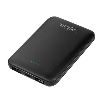 LogiLink PA0202 powerbank 5000mAh zwart