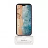 LogiLink PA0349W mobiele powerbank, 5000 mAh, LiPo, geïntegreerde opklapbare USB-C-stekker en USB-C-aansluiting, wit