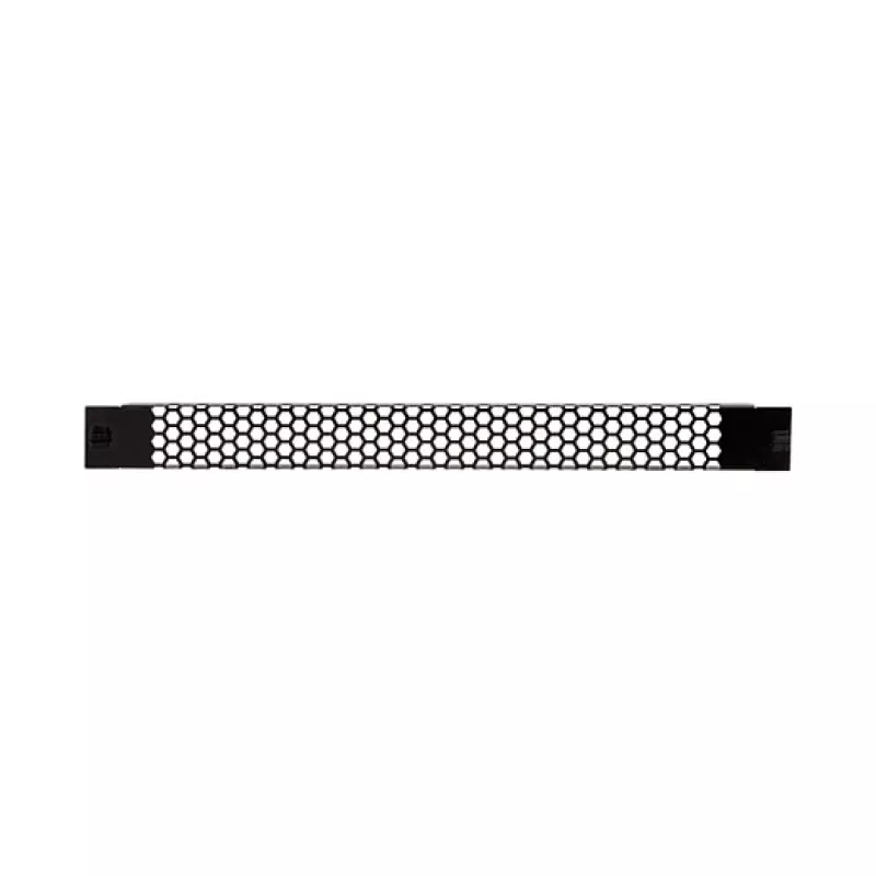 LogiLink PN110B 19 inch 1U geperforeerd rackpaneel zwart RAL 9005