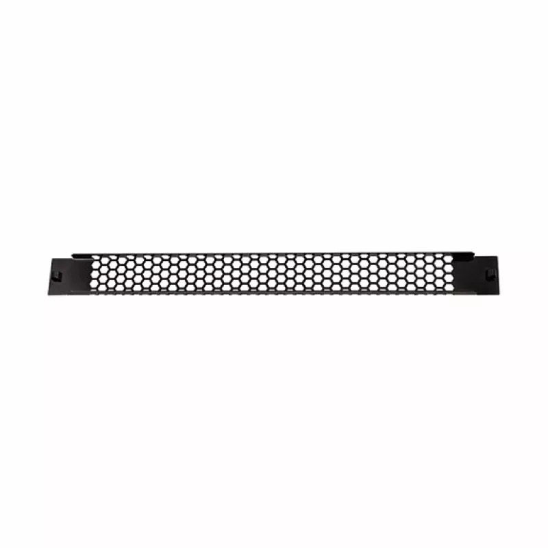 LogiLink PN110B 19 inch 1U geperforeerd rackpaneel zwart RAL 9005