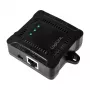 LogiLink POE005 PoE-splitter, 1 poort Gigabit, max. 24 W, IEEE 802.3af/at, zwart