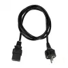 Logilink netkabel, CEE 7/7 naar IEC C19, zwart, 3 m