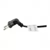 LogiLink netkabel Eurostekker CEE 7/16 naar IEC C7 0,75 m zwart