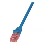 LogiLink PrimeLine Cat.6 U/UTP bare copper patchkabel, RJ45, 3m, blauw