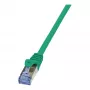 LogiLink PrimeLine Cat.6A S/FTP patchkabel, 1m, groen