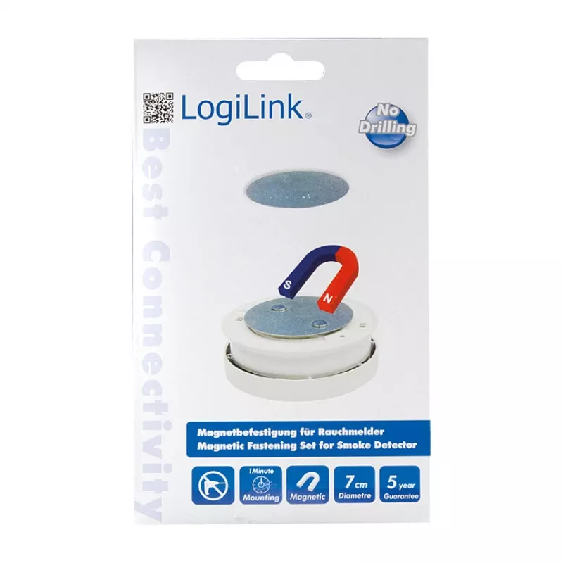LogiLink SC0005 magnetische rookmelder-bevestigingsset