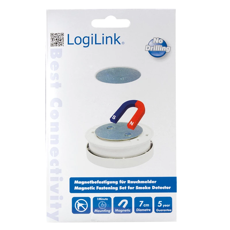 LogiLink SC0005 magnetische rookmelder-bevestigingsset