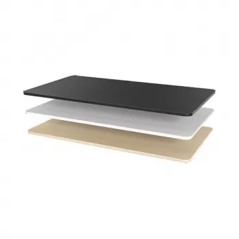 LogiLink tafelblad, 3-delig verdeeld, 1200x600 mm, natuurbout