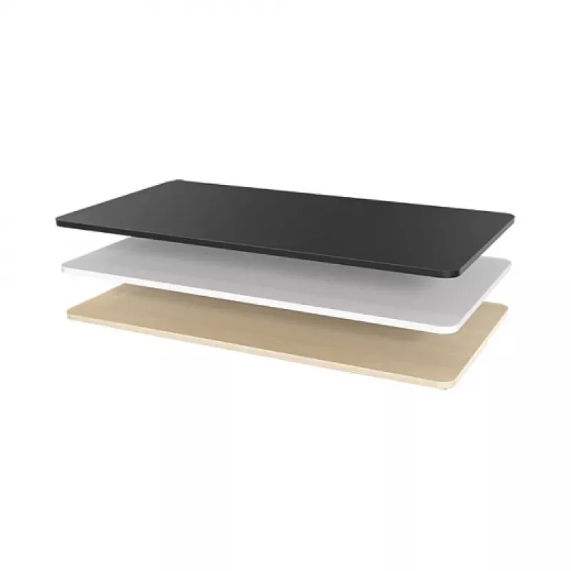 LogiLink tafelblad, 3-delig verdeeld, 1200x600 mm, natuurbout
