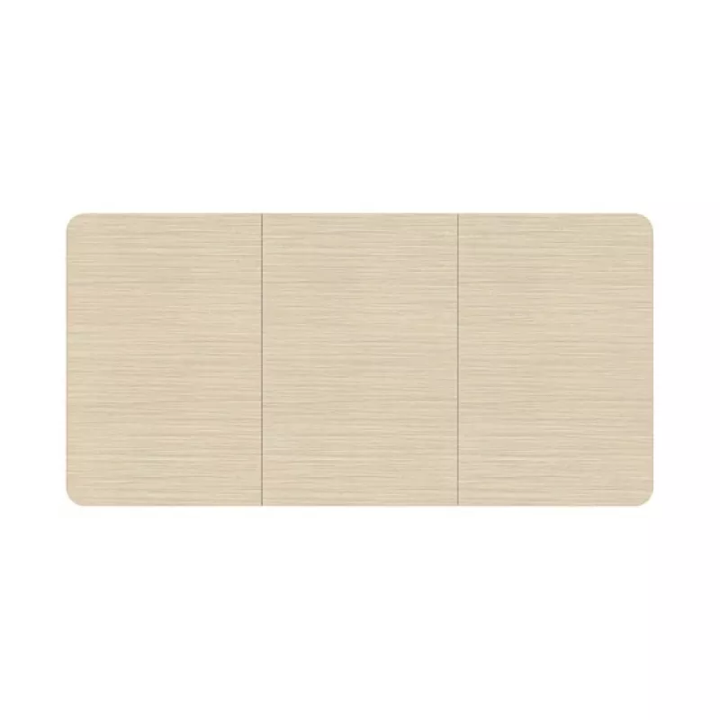 LogiLink tafelblad, 3-delig verdeeld, 1200x600 mm, natuurbout