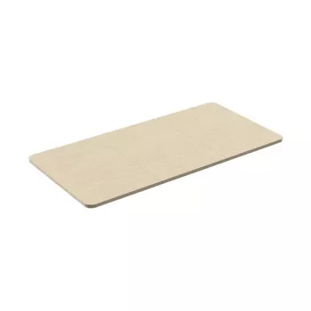 LogiLink tafelblad, 3-delig verdeeld, 1200x600 mm, natuurbout