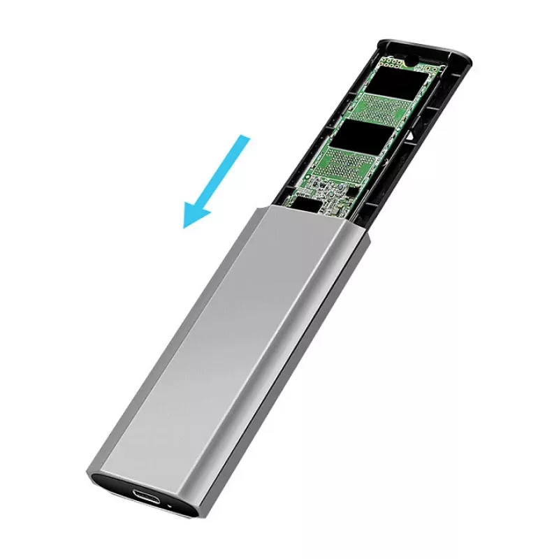 LogiLink UA0439 USB 3.2 Gen 2 SSD-behuizing USB-C naar PCIe NVMe