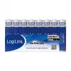 LogiLink Ultra Power alkaline AAA-batterijen, 8-pack, 1,5 V, Longlife Power, kwikvrij