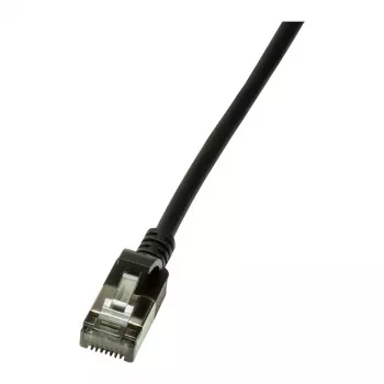 LogiLink Ultraflex SlimLine Cat6a S/FTP patchkabel, 2m, zwart (CQ9053S)