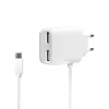 LogiLink universele wand-USB-oplader - voeding - 2,1 A - 2 uitgangen (USB)