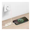LogiLink CU0324 USB 2.0 Type-C kabel, A/M naar C/M, 480 Mbps, 60W, nylon, roze, 1 m