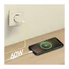 LogiLink USB 2.0 Type-C kabel, C/M naar C/M, 480 Mbps, 60W, nylon, geel, 0,5 m
