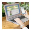 LogiLink USB 2.0 Type-C kabel, C/M naar C/M, 480 Mbps, 60W, nylon, geel, 0,5 m