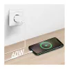 LogiLink USB 2.0 Type-C naar Type-C kabel, 1m, 60W Power Delivery, nylon gevlochten, roze