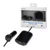 Logilink USB-autolader, 2+2 poorten, 24 W, zwart