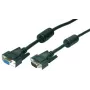 LOGILINK VGA-kabel 2m zwart male to male