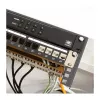 Logilink WB0011 19 inch 1U rack voor onderbouw- of wandmontage, zwart