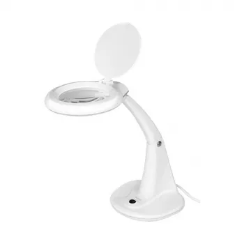 LOGILINK WZ0059 LED-loep met tafelstandaard, 3 dioptrieën (1,75x), 40 SMD-LEDs, 6,5 W, daglichtwit, zwart