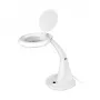 LOGILINK WZ0059 LED-loep met tafelstandaard, 3 dioptrieën (1,75x), 40 SMD-LEDs, 6,5 W, daglichtwit, zwart