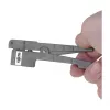LOGILINK WZ0063 universeel kabelstriptang voor glasvezel-, coax- en koperkabels tot 3,2 mm