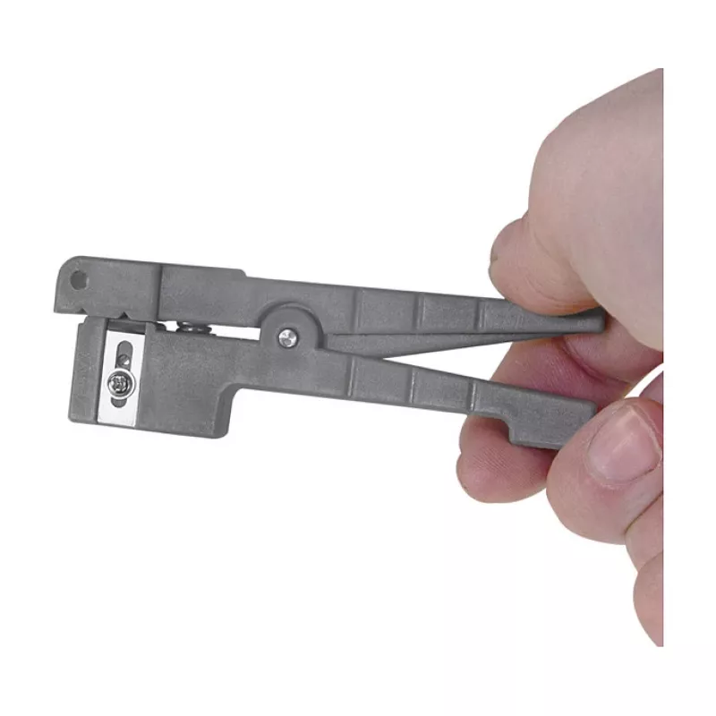 LOGILINK WZ0063 universeel kabelstriptang voor glasvezel-, coax- en koperkabels tot 3,2 mm