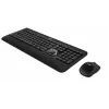 Logitech Advanced Combo draadloze toetsenbord- en muisset - zwart