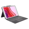 Logitech Combo Touch toetsenbord en folio hoes met trackpad voor Apple 10,2-inch iPad (7e, 8e, 9e generatie) - grafiet - UK layout